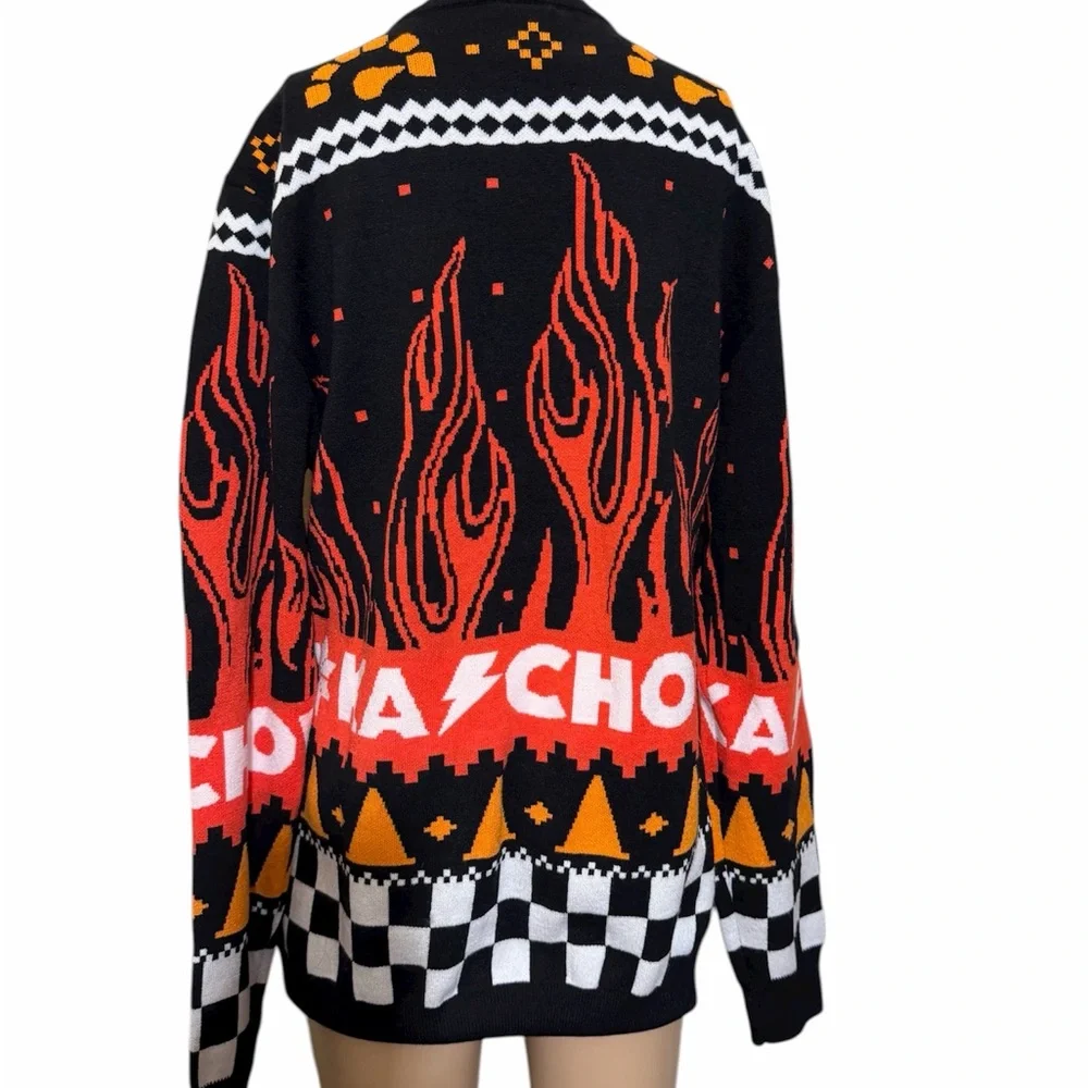 Disney pixar lightning McQueen holiday sweater - Picture 2 of 6